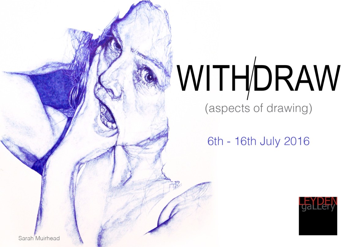 Leyden Gallery Withdraw exhib